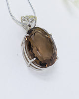 Brazilian Smoky Quartz Pendant | The Earth Keeper | Grounding & Protection