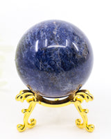 Sodalite Sphere – Deep Blue Crystal Sphere 189g