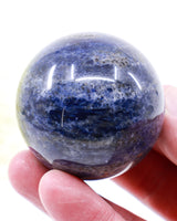 Sodalite Sphere – Deep Blue Crystal Sphere 189g