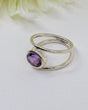 Amethyst Sterling Silver Ring Size 10 | Inspired By 3