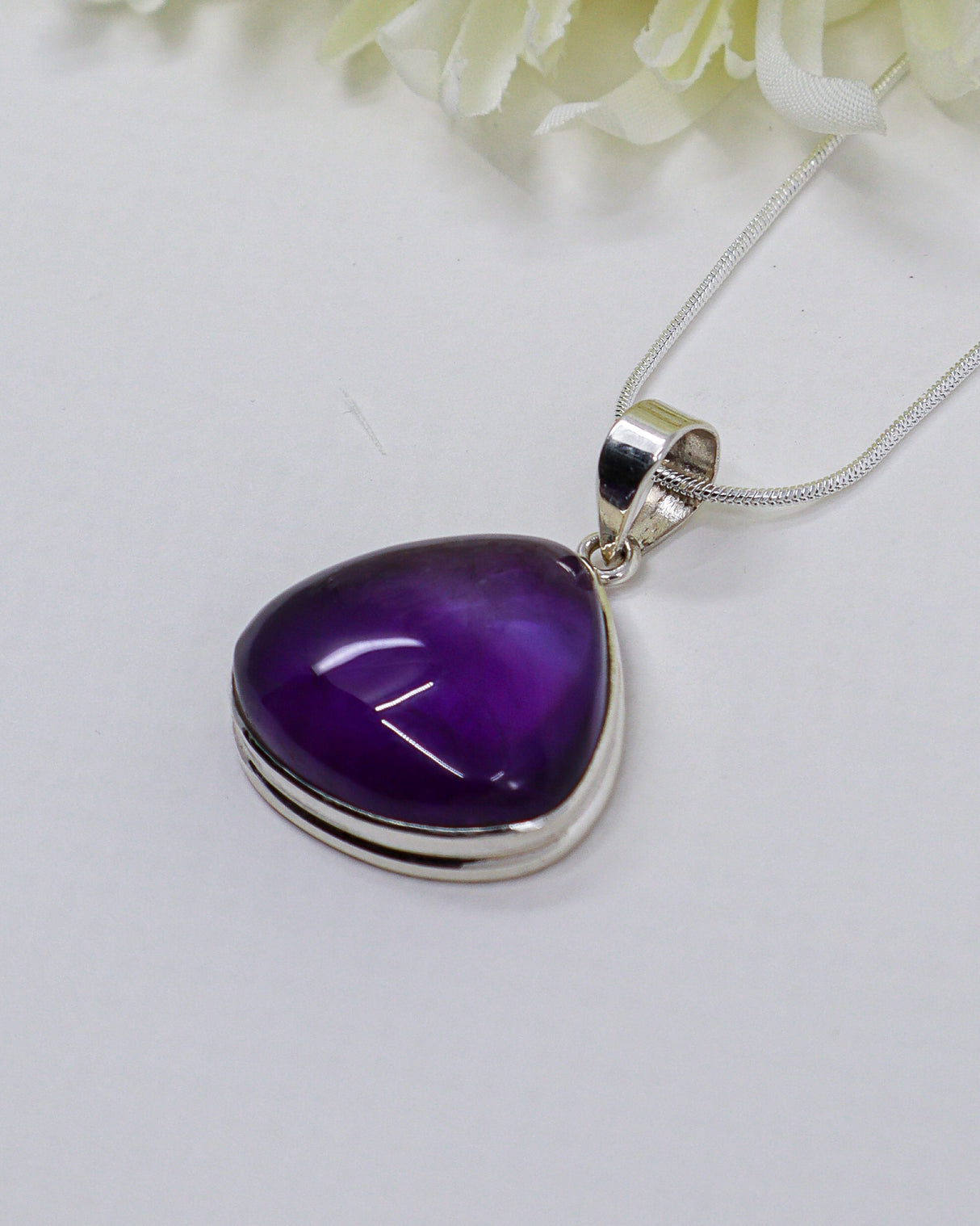 Amethyst “Violet Sanctuary” Sterling Silver Pendant