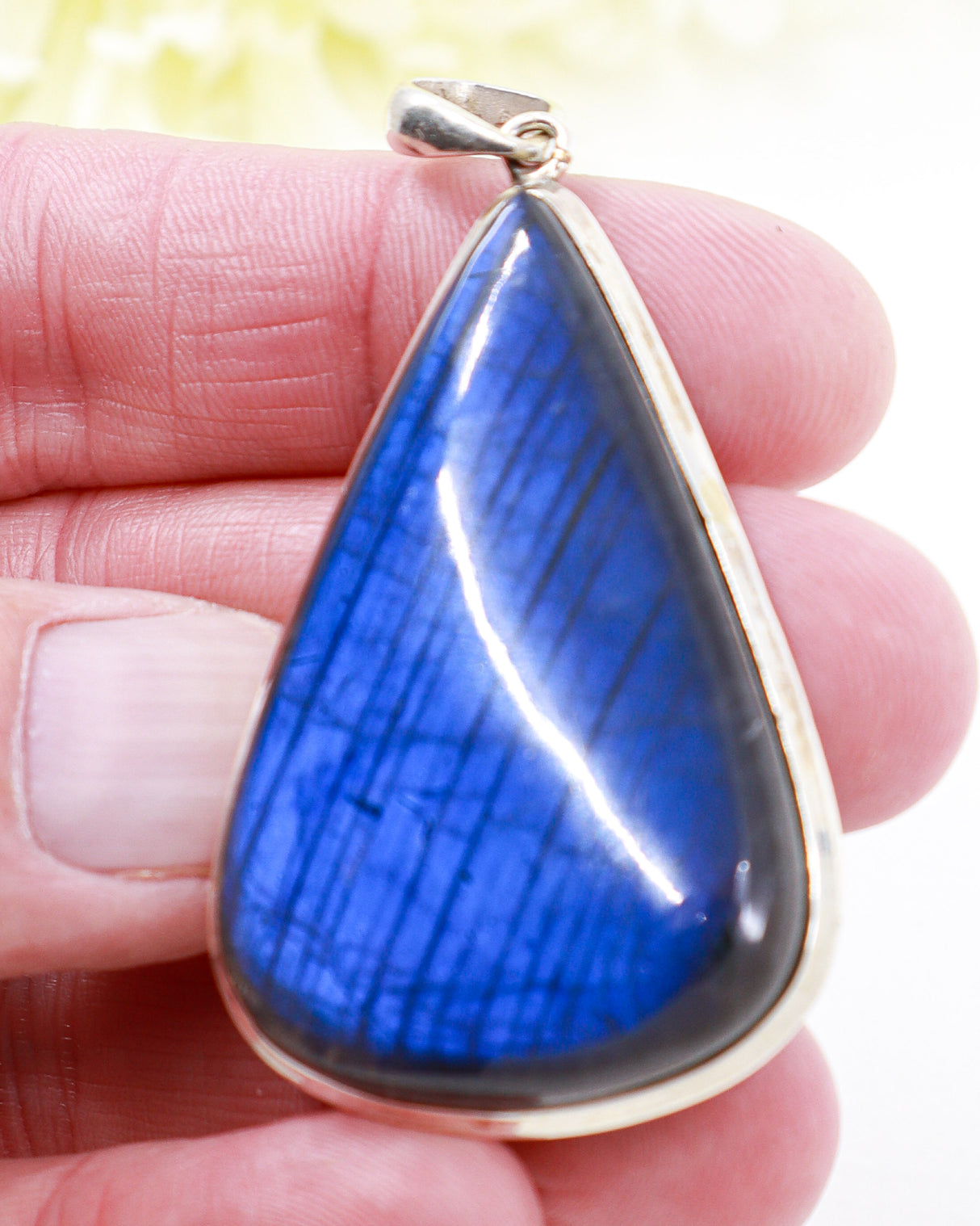 Labradorite “Mystic Aurora” Sterling Silver Pendant