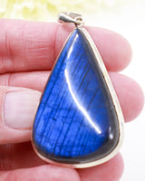 Labradorite “Mystic Aurora” Sterling Silver Pendant