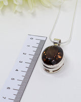 Smoky Quartz “Grounded Strength” Sterling Silver Pendant