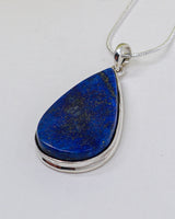 Lapis Lazuli “Truth & Inner Wisdom” Sterling Silver Pendant