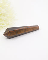 Tiger Eye Crystal Wand 129g – The Golden Guardian | Confidence & Protection