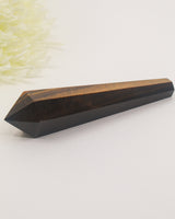 Tiger Eye Crystal Wand 120g – The Solar Guardian | Courage & Abundance