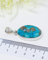 Turquoise Sterling Silver Pendant | Earth & Sky | Protection & Truth