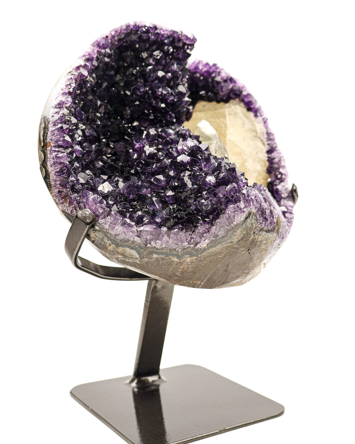 Uruguayan Amethyst with Calcite | 7.1kg | 30cm | Divine Clarity & Inner Illumination