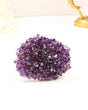 Premium 135g Uruguay Amethyst Rose with deep purple crystal formations and sparkling natural points. High-quality collector specimen from Uruguay.