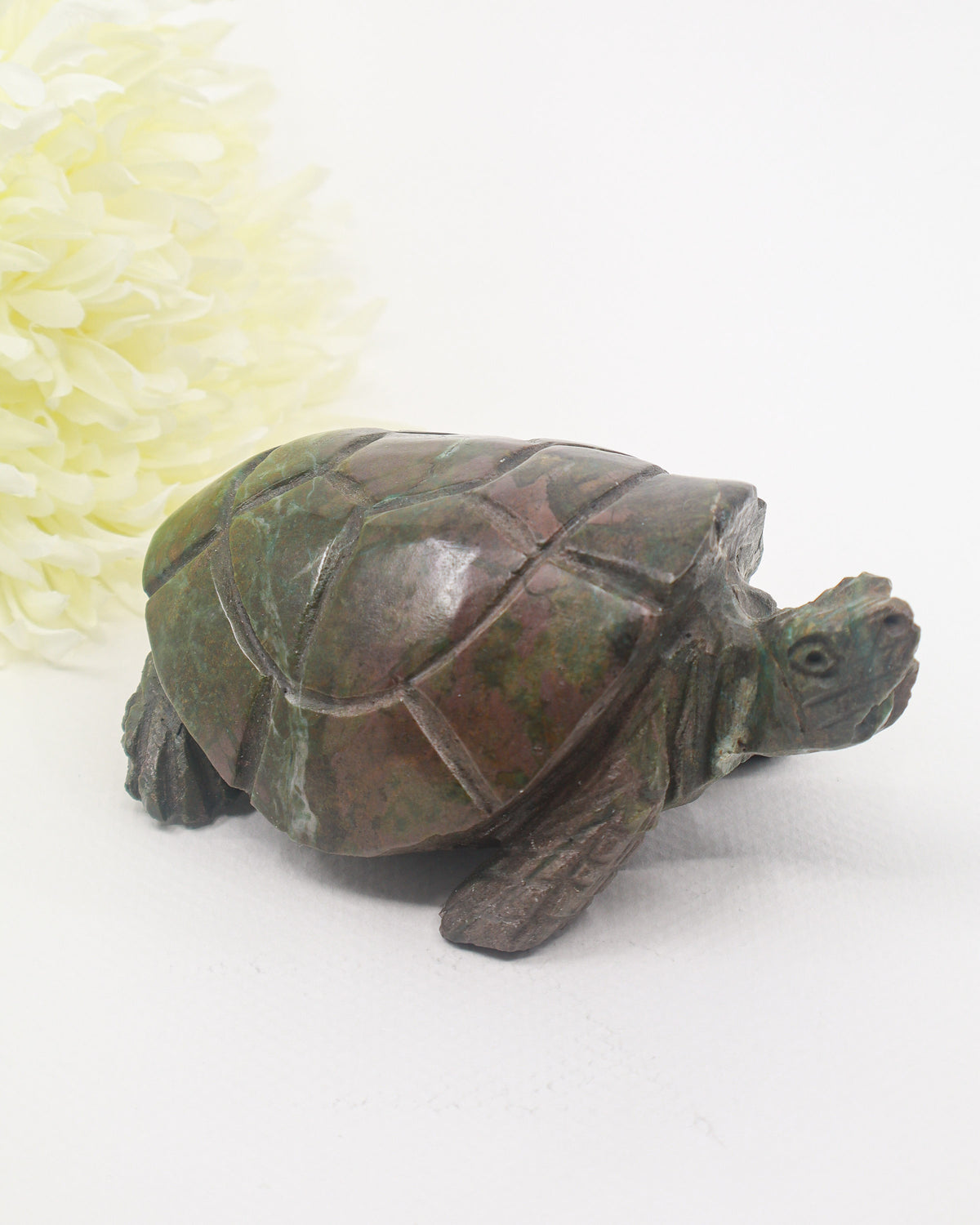 Verdite Turtle Carving 693g – The Ancient Guardian | Wisdom, Grounding & Heart Healing