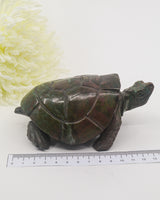 Verdite Turtle Carving 693g – The Ancient Guardian | Wisdom, Grounding & Heart Healing