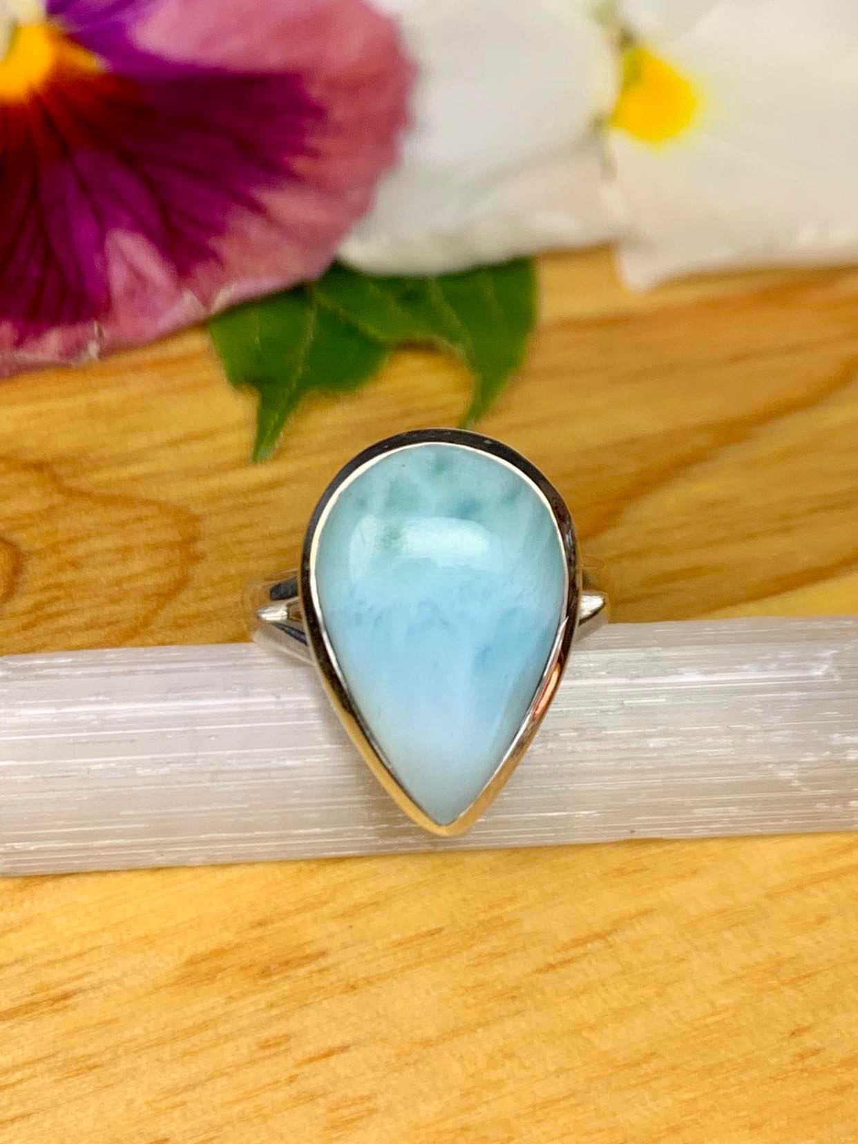 Larimar Ring Size 6