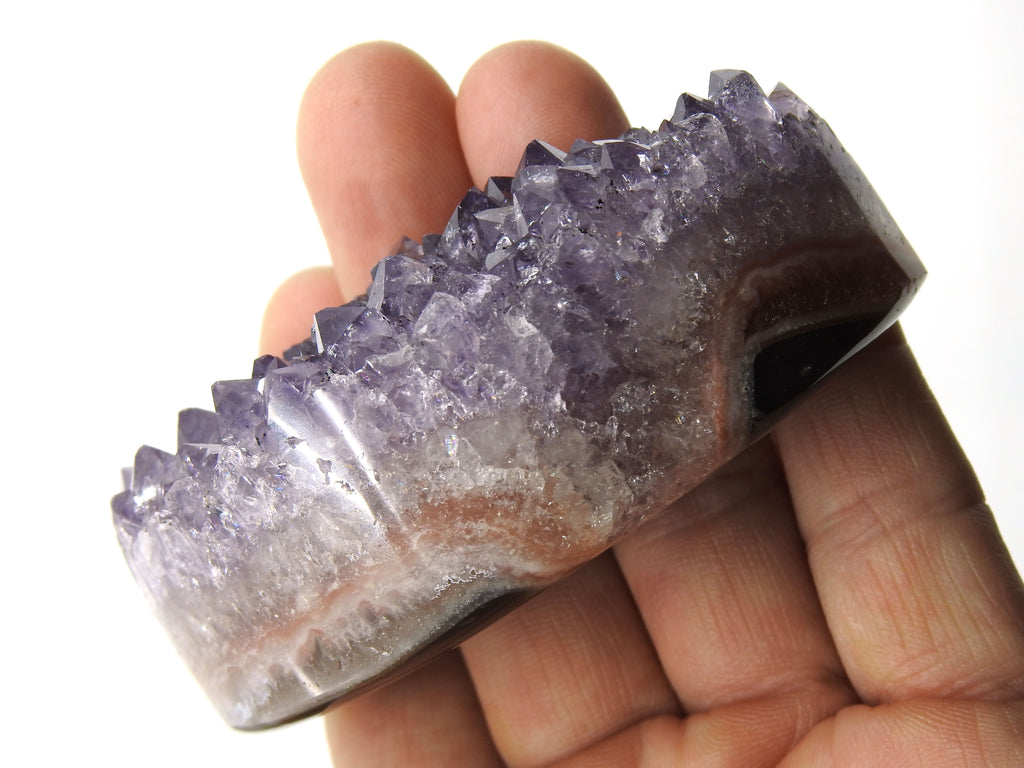 Amethyst Cluster Moon - Protection Inspired By 3 Australia