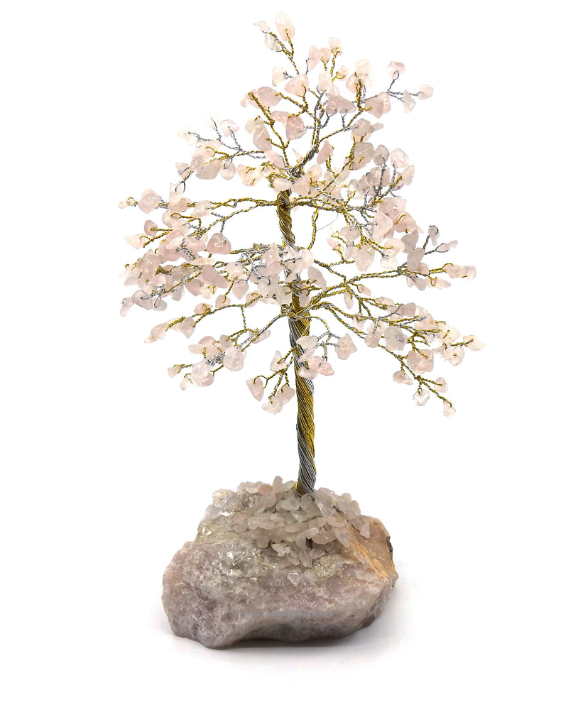 Rose Quartz Crystal Tree - Love & Peace Inspired By 3 Australia