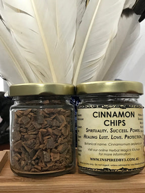 Cinnamon Chips - Spirituality. Success. Powers. Healing. Lust. Love. Protection.