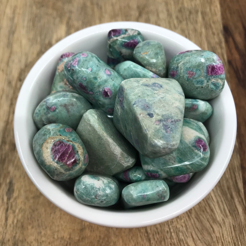 RUBY FUCHSITE  Strong Emotional Body, Valuing of Oneself.