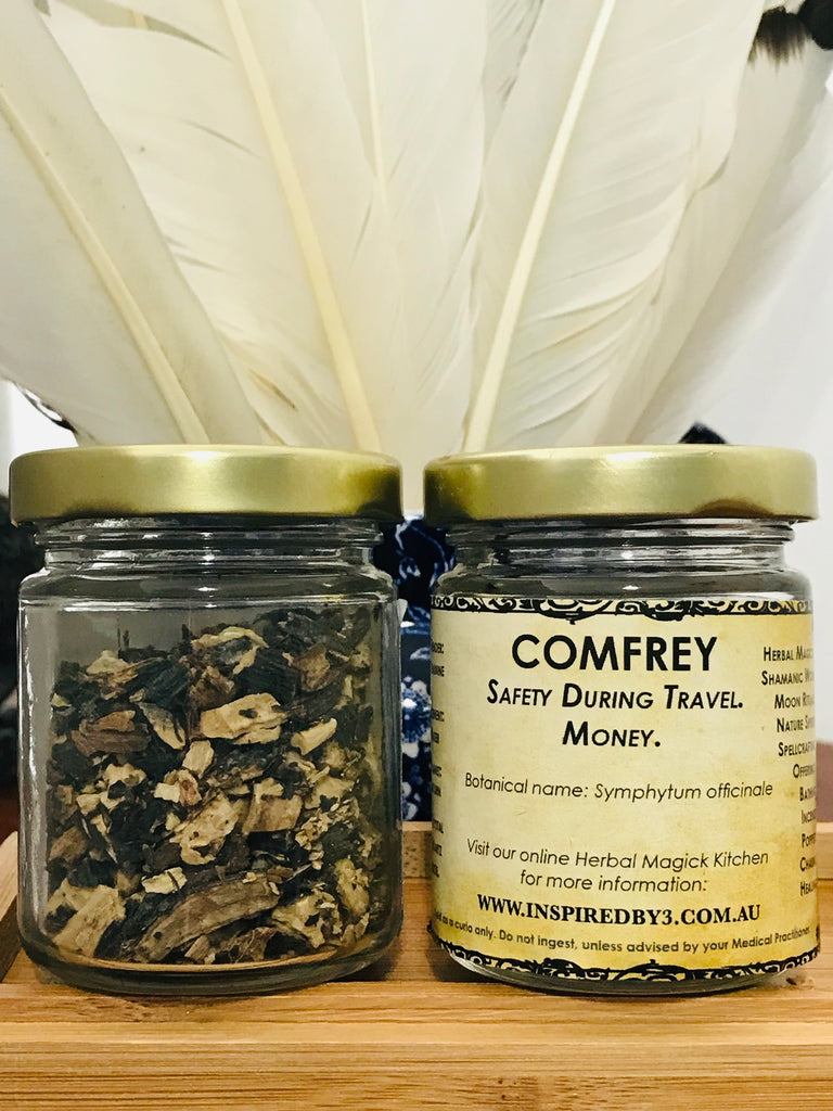 Comfrey Root - Travel Safe. Money. Inspired By 3 