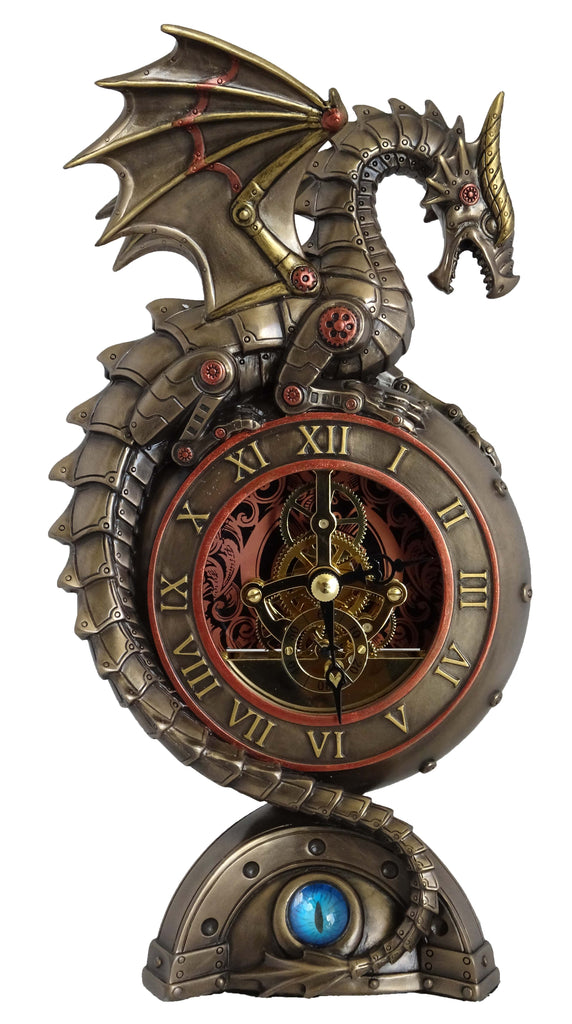 Steampunk Dragon Clock