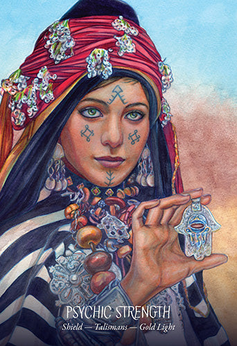 Ancestor Spirit Oracle Cards Jade-Sky Illustrated by Belinda Morris