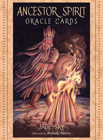Ancestor Spirit Oracle Cards Jade-Sky Illustrated by Belinda Morris