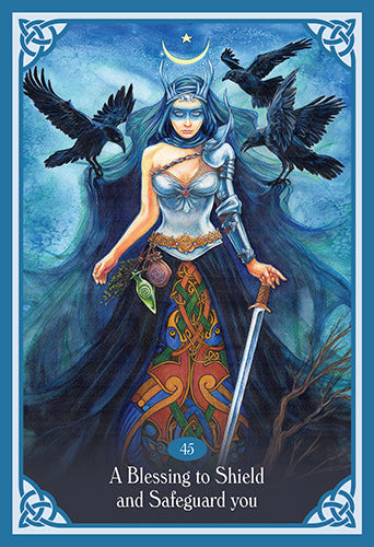 Blessed Be - Lucy Cavandish. Mystical Celtic Blessing Cards to Enrich & Empower