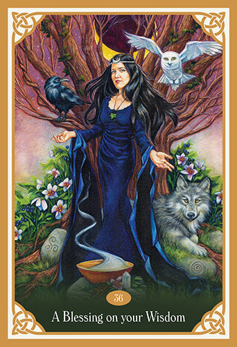 Blessed Be - Lucy Cavandish. Mystical Celtic Blessing Cards to Enrich & Empower