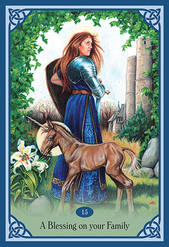 Blessed Be - Lucy Cavandish. Mystical Celtic Blessing Cards to Enrich & Empower