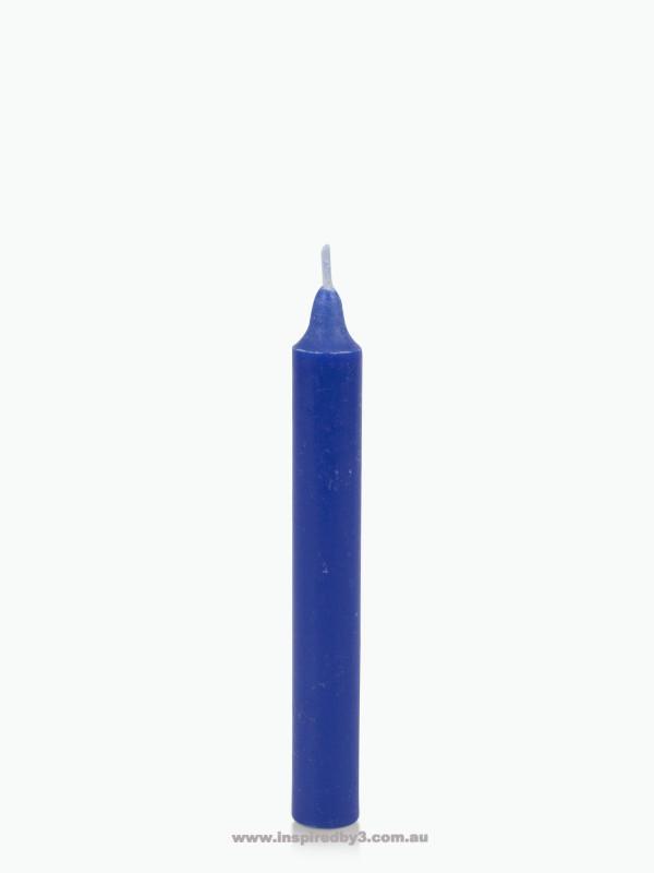Blue wishing candle for spell work