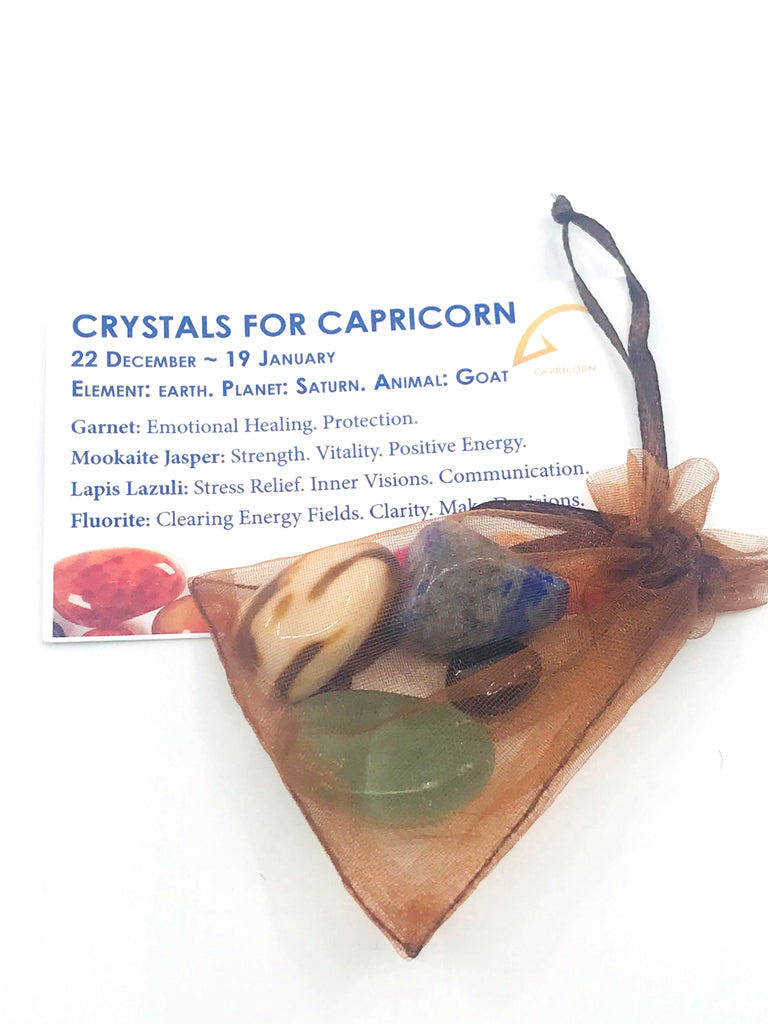 Capricorn Zodiac Crystal Kit Inspired By 3 Australia