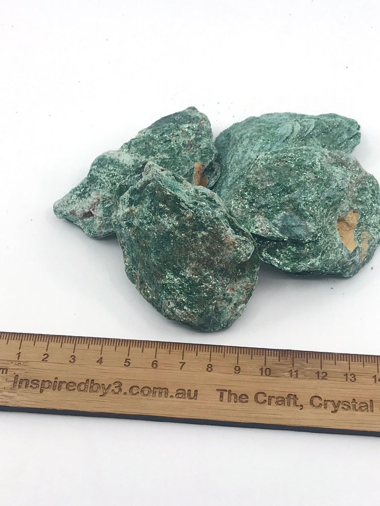 Fuchsite - Calming Crystal. Inspired By 3 Australia