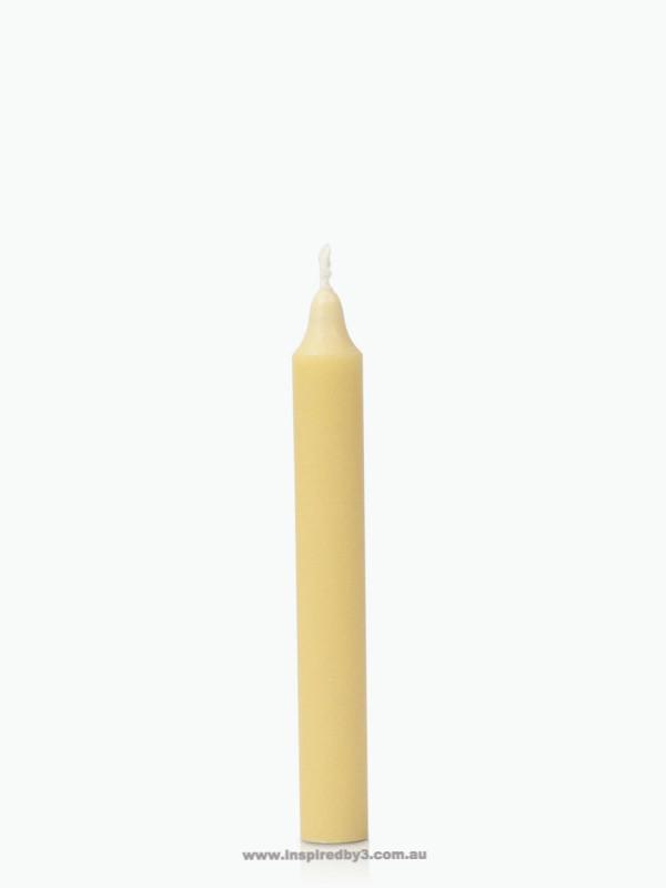 Gold taper wishing candle for spell work