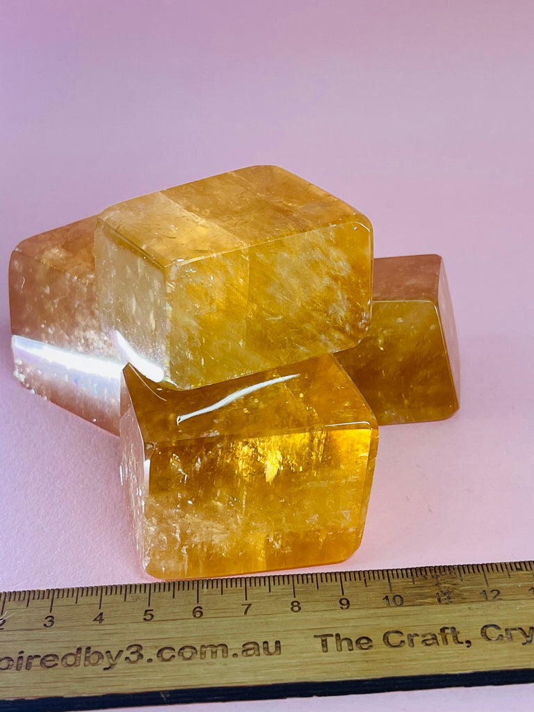 Golden Calcite - Cleansing. Confidence. All Chakras