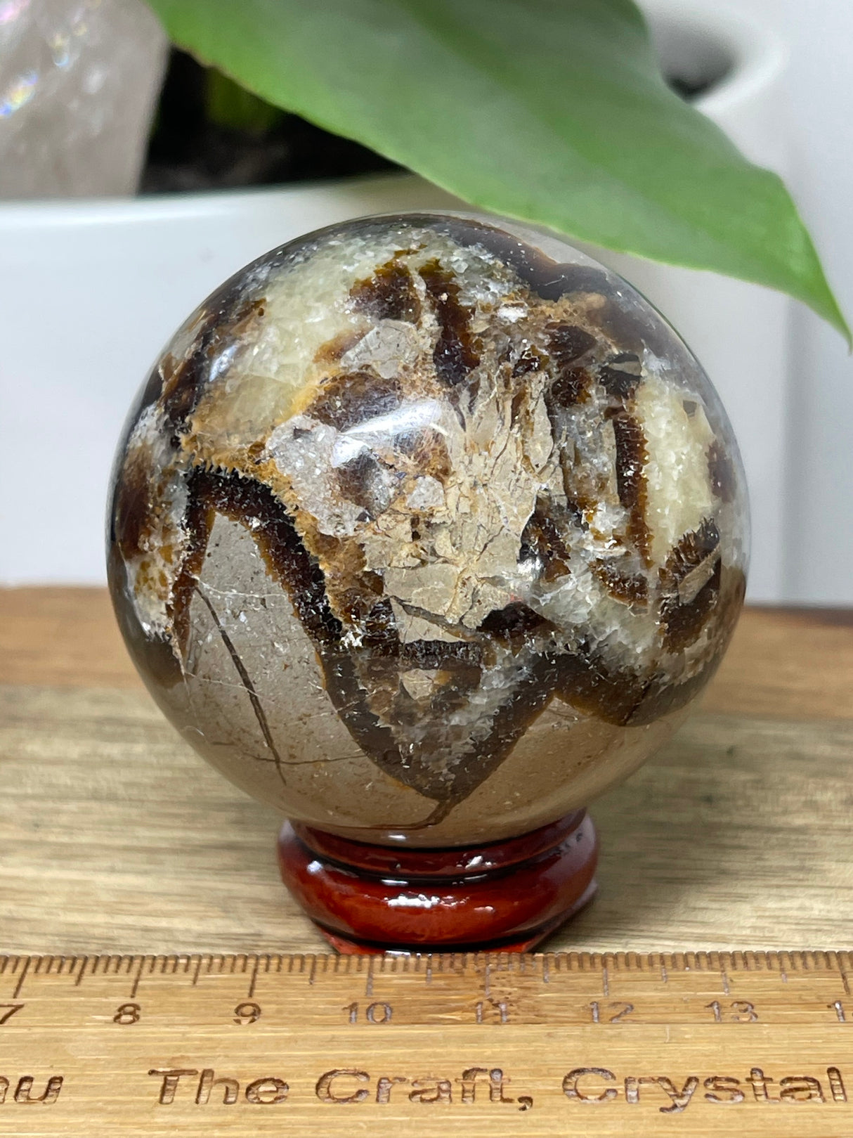 Septarian Sphere 248g - Dragon Stone  - Strength