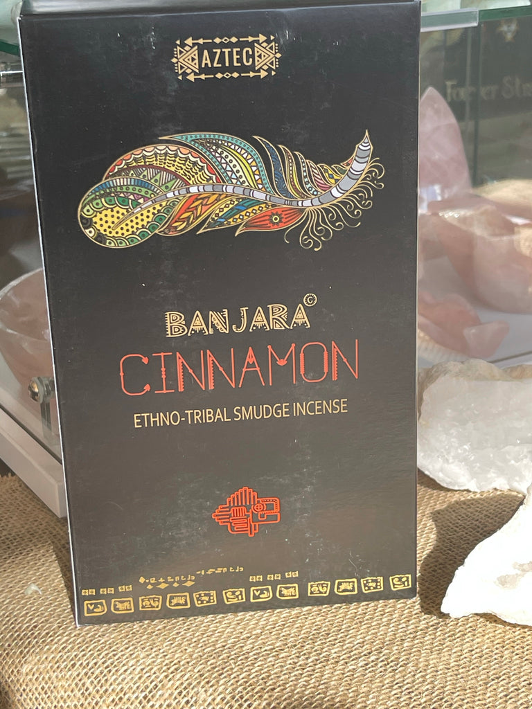 CINNAMON - Box of Banjara Ethno-Tribal Incense 12x 15g packs