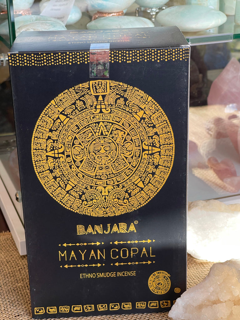 MAYAN COPAL - Box of Banjara Ethno-Tribal Incense 12x 15g packs