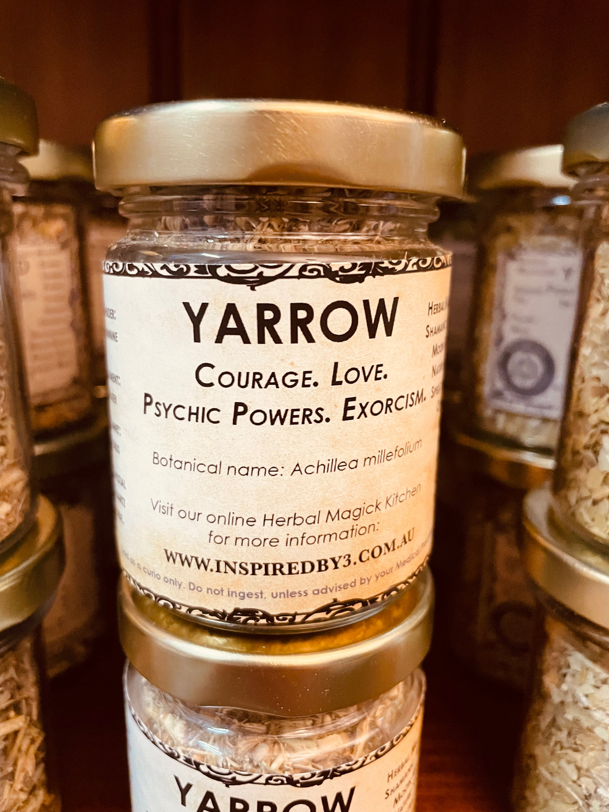 Yarrow -  Courage. Love. Psychic Powers.