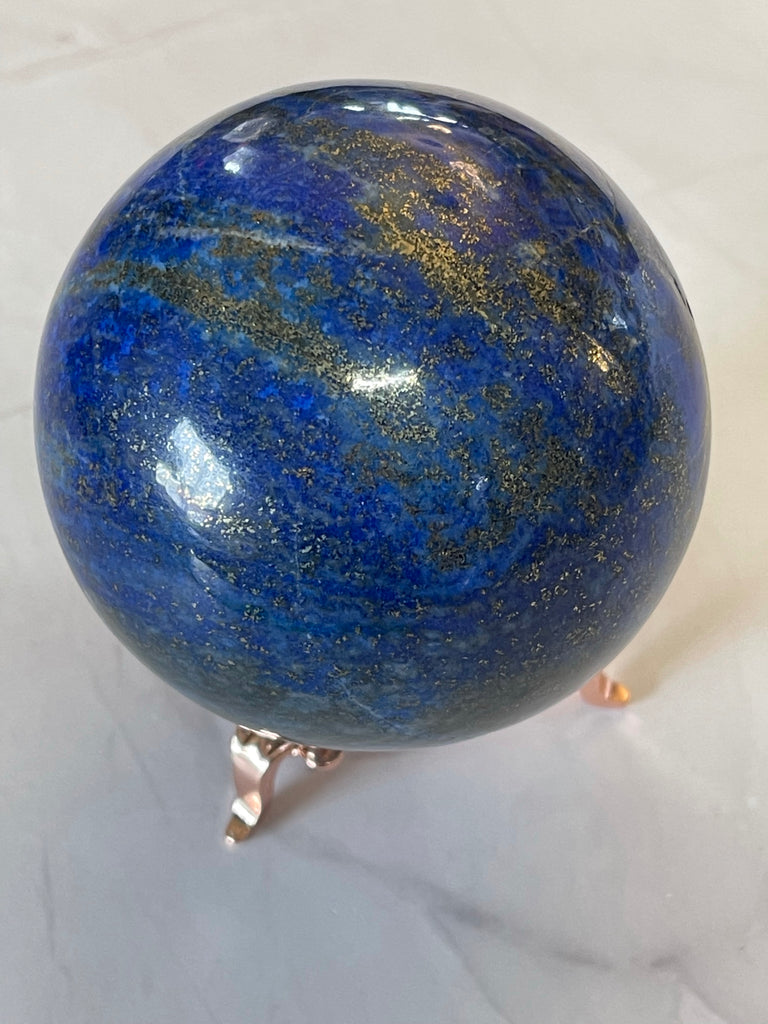 Lapis Lazuli Sphere 830g - Stress Relief. Communication