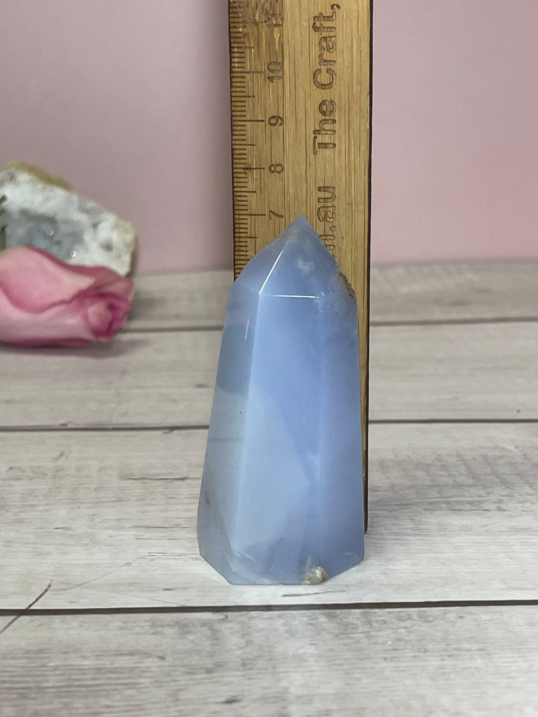 Chalcedony Blue Point 120g  - Communication. Clarity. Confidence. Mental Health.