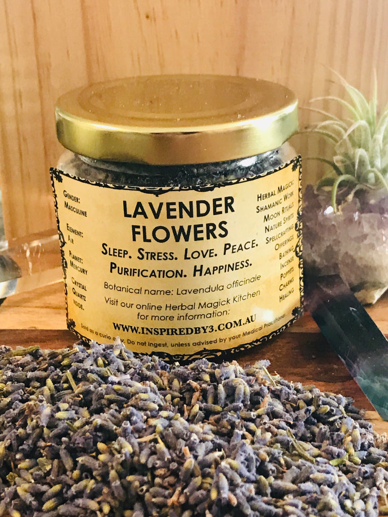 Lavender Flowers - Sleep. Stress. Love. Peace. Purification. Happiness.