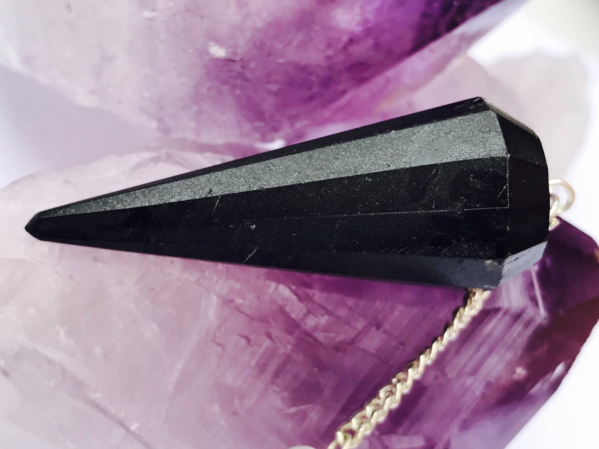 Tourmaline Pendulum - Cleansing