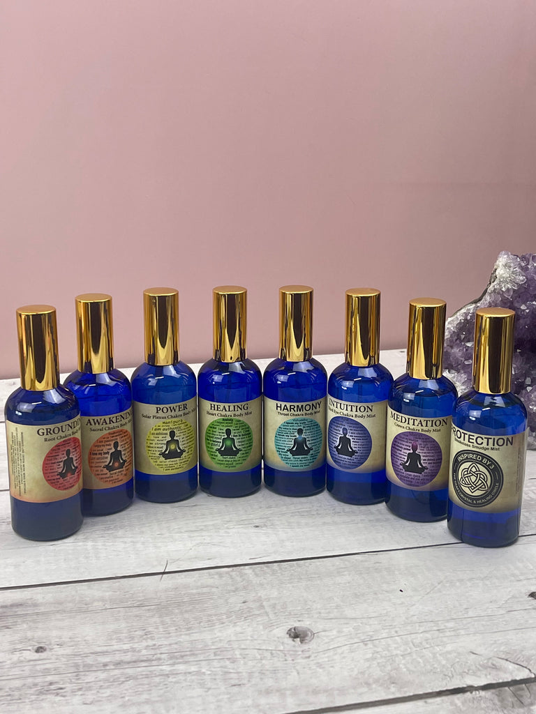 Chakra Mists Collection & Protection Smokeless Smudge - Free Shipping