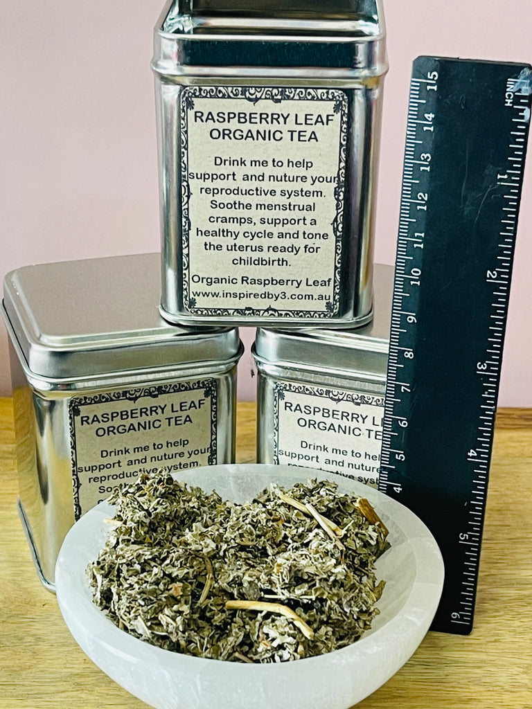 Raspberry Leaf Organic Tea - Healing. Uterine Health. Menopause.