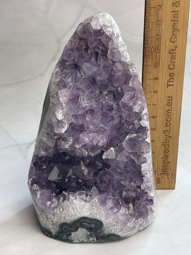 Amethyst Cluster 1231g - Protection. Intuition. Healing.