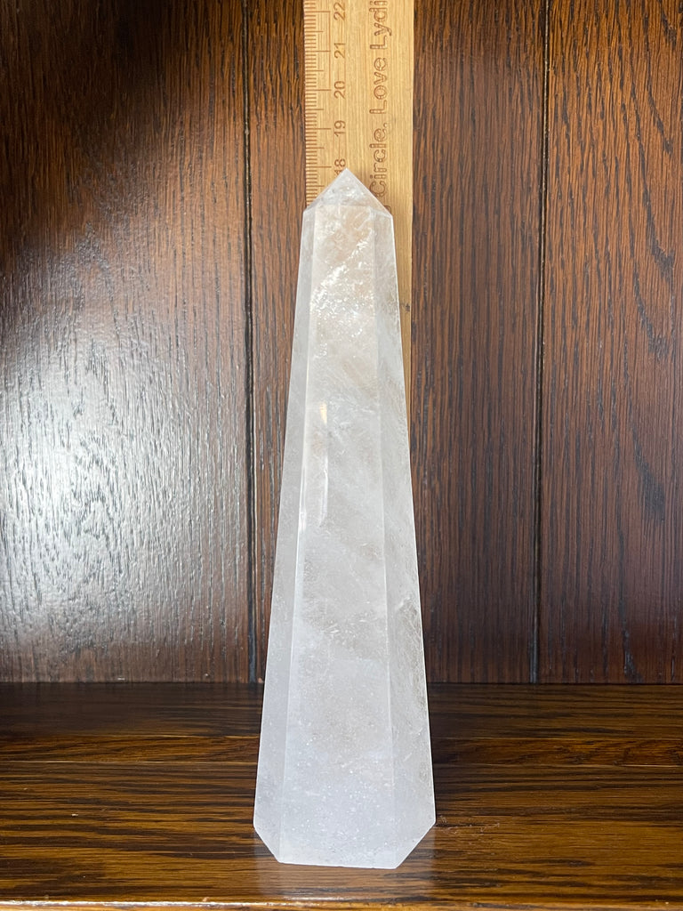 Clear Quartz Tower - 19cm - Master Healer