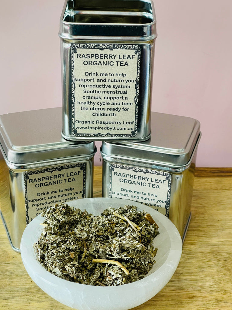 Raspberry Leaf Organic Tea - Healing. Uterine Health. Menopause.