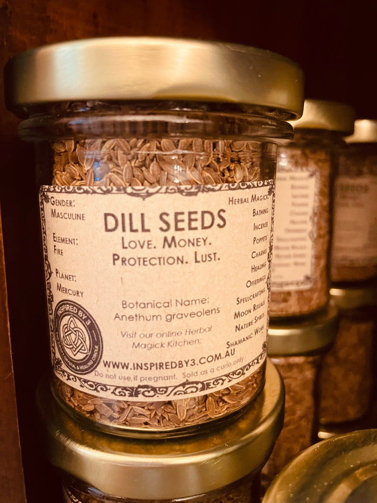 Dill Seeds - Protection. Money. Lust. love.