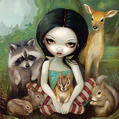Wisdom of the Shapeshifters An Oracle Book of Mystic Familiars for Times of Transformation & Change Lucy Cavendish Artwork by Jasmine Becket-Griffith