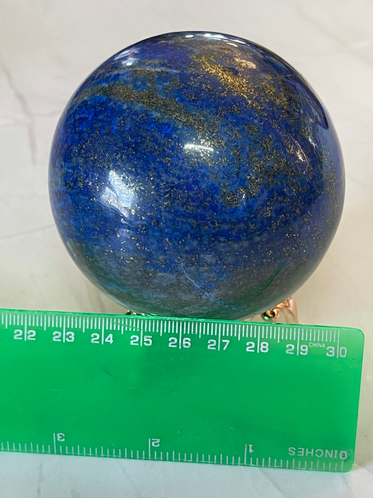 Lapis Lazuli Sphere 830g - Stress Relief. Communication