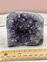 Amethyst Cluster 414g  #25 - Protection. Intuition. Healing.